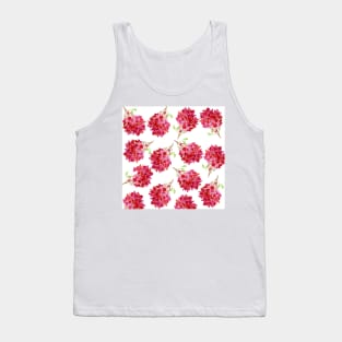 Bougainvillea  Pattern Tank Top